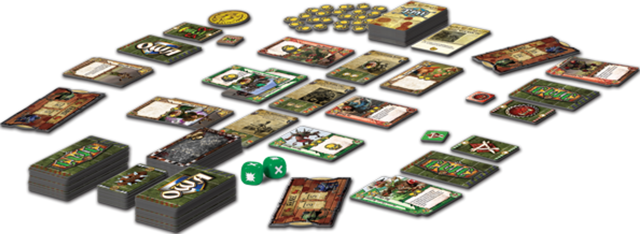 Blood Bowl: Team Manager – Le jeu de cartes composants