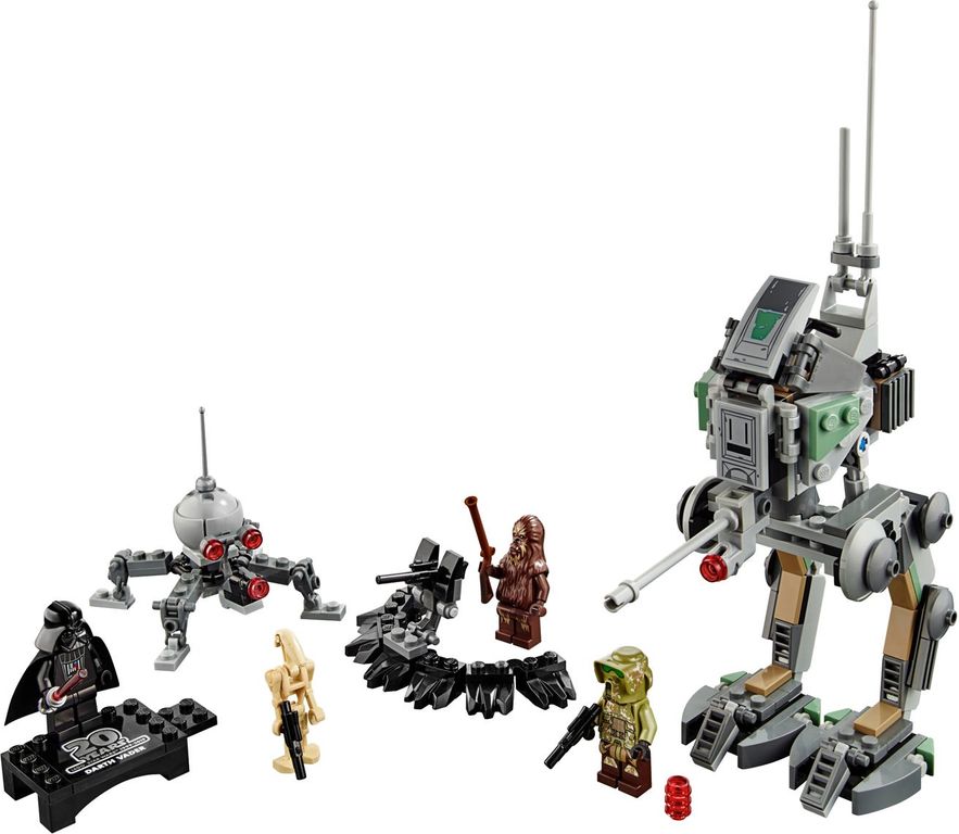 LEGO® Star Wars Clone Scout Walker™ – Edizione 20° Anniversario componenti