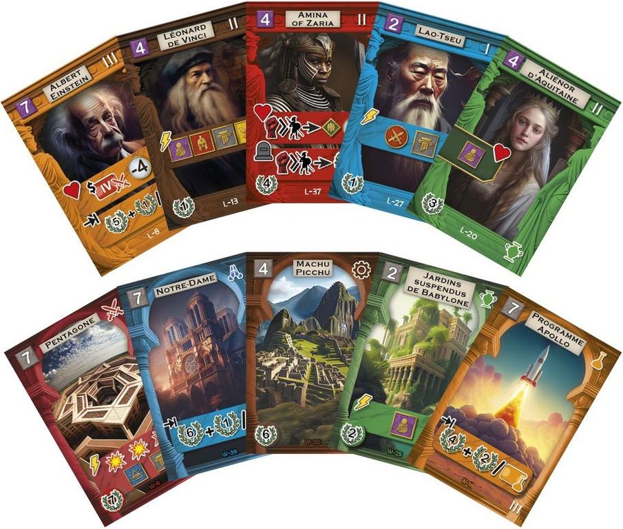 Path of Civilization cards