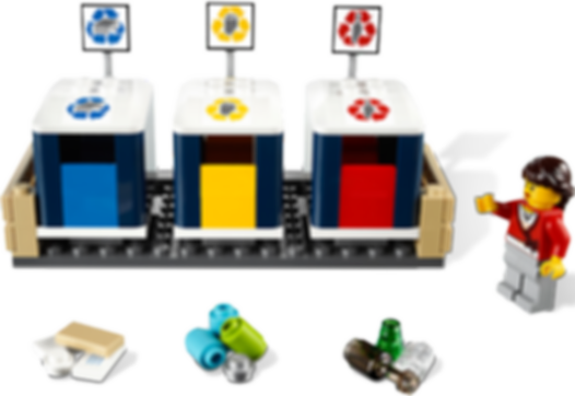 LEGO® City Recycling Truck komponenten