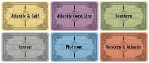 Southern Rails cards