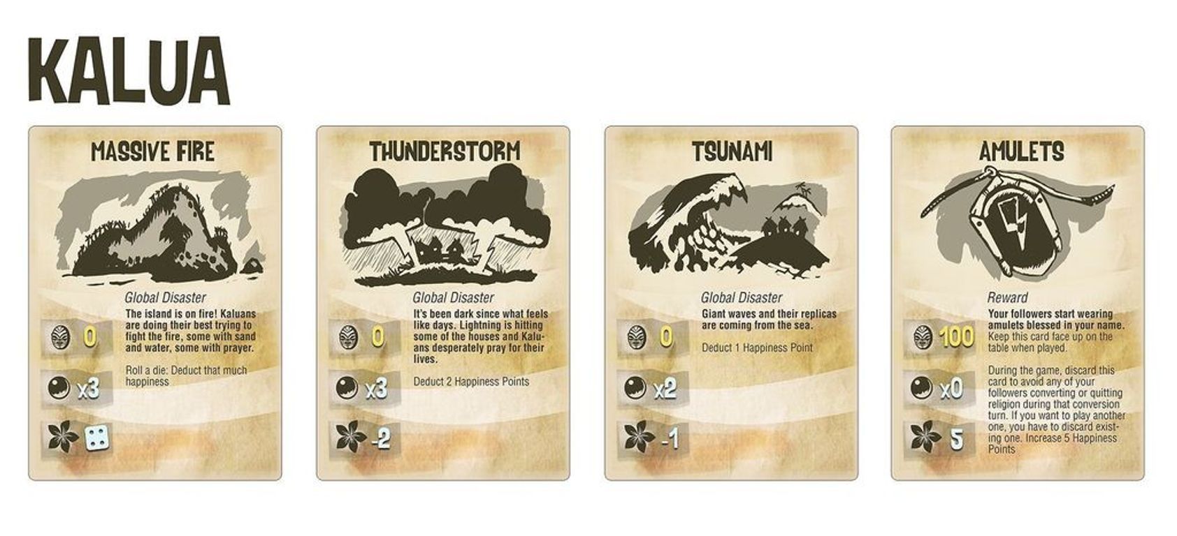 Kalua cards