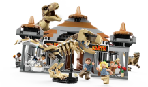 LEGO® Jurassic World Visitor Center: T. rex & Raptor Attack components