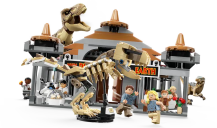 LEGO® Jurassic World Angriff des T. rex und des Raptors aufs Besucherzentrum komponenten