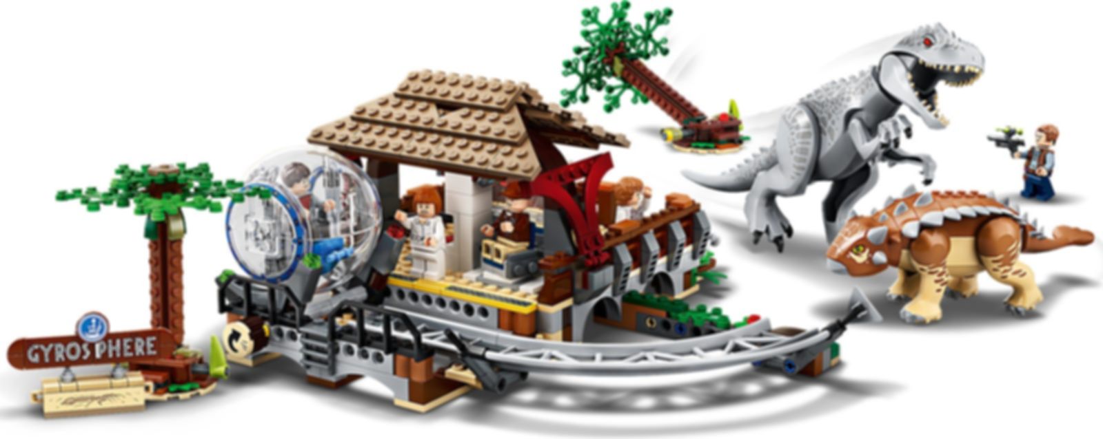LEGO® Jurassic World Indominus Rex vs. Ankylosaurus​ spielablauf