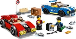 LEGO® City Politiearrest op de snelweg componenten