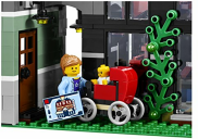 LEGO® Icons La place de l’assemblée figurines