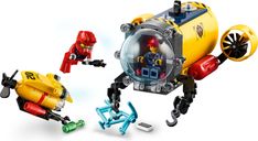 LEGO® City Oceaan Onderzoeksbasis componenten