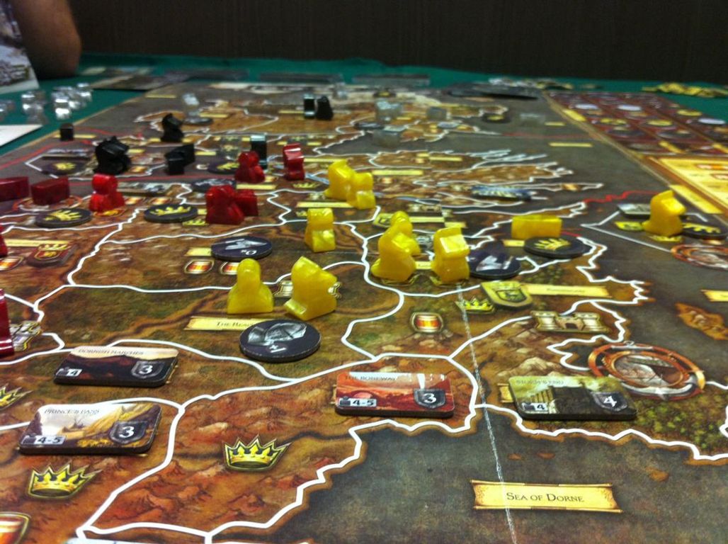 Game of Thrones: Het bordspel (Tweede editie) speelwijze