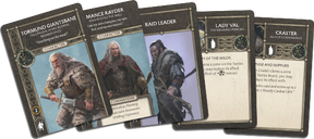 A Song of Ice & Fire: Tabletop Miniatures Game – Free Folk Starter Set cards