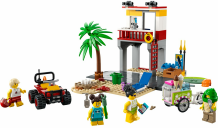 LEGO® City Beach Lifeguard Station components