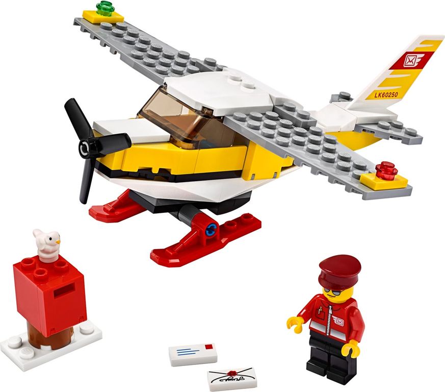 LEGO® City Postvliegtuig componenten