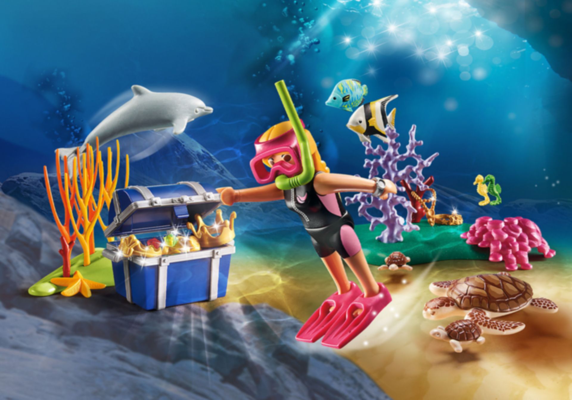 Playmobil® Family Fun Treasure Diver gameplay