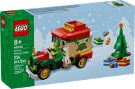 Bezorgtruck van de Kerstman