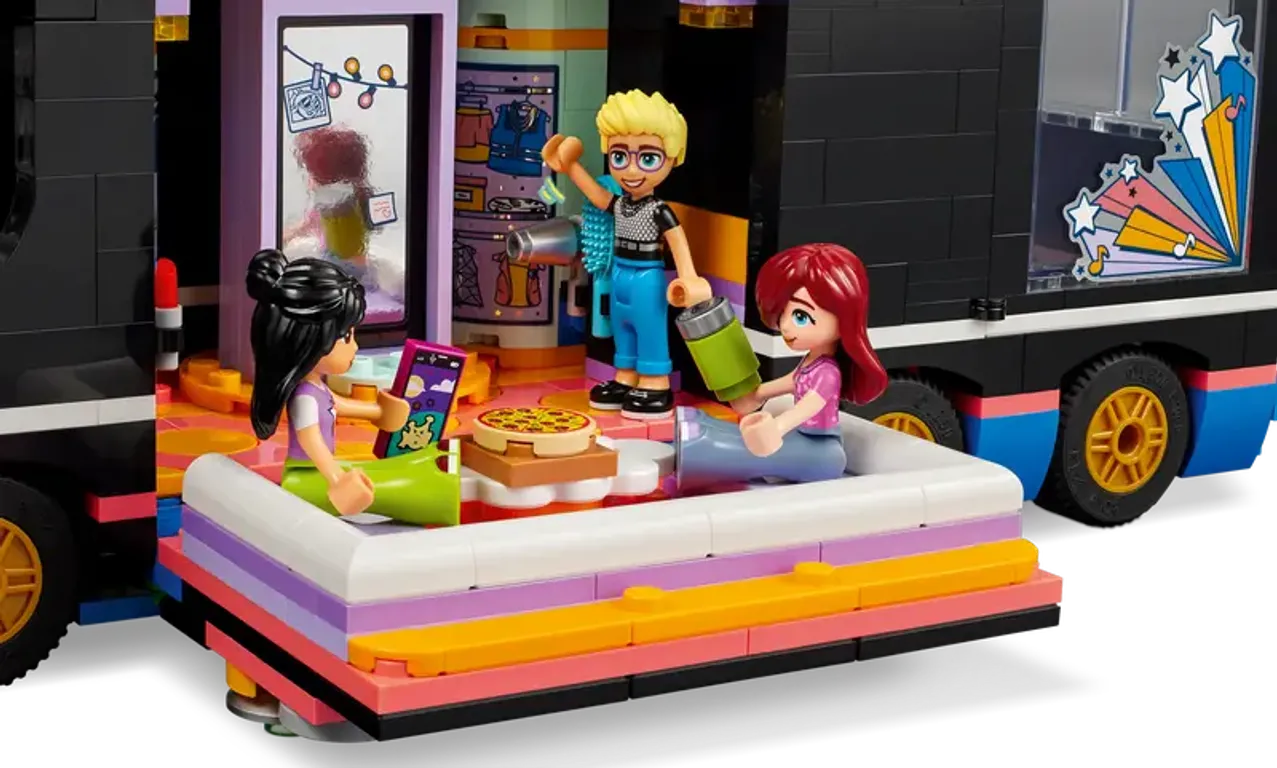 LEGO® Friends Tour Bus delle pop star minifigure