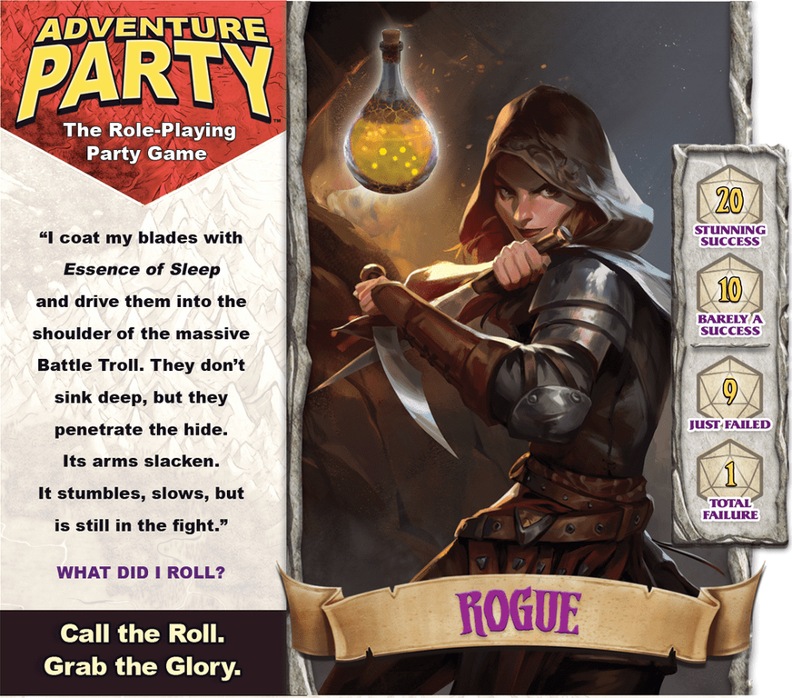 Adventure Party: The Role-Playing Party Game carta