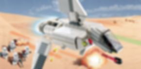 LEGO® Star Wars Imperial Landing Craft gameplay