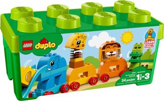 LEGO® DUPLO® Caja de ladrillos: Mis primeros animales