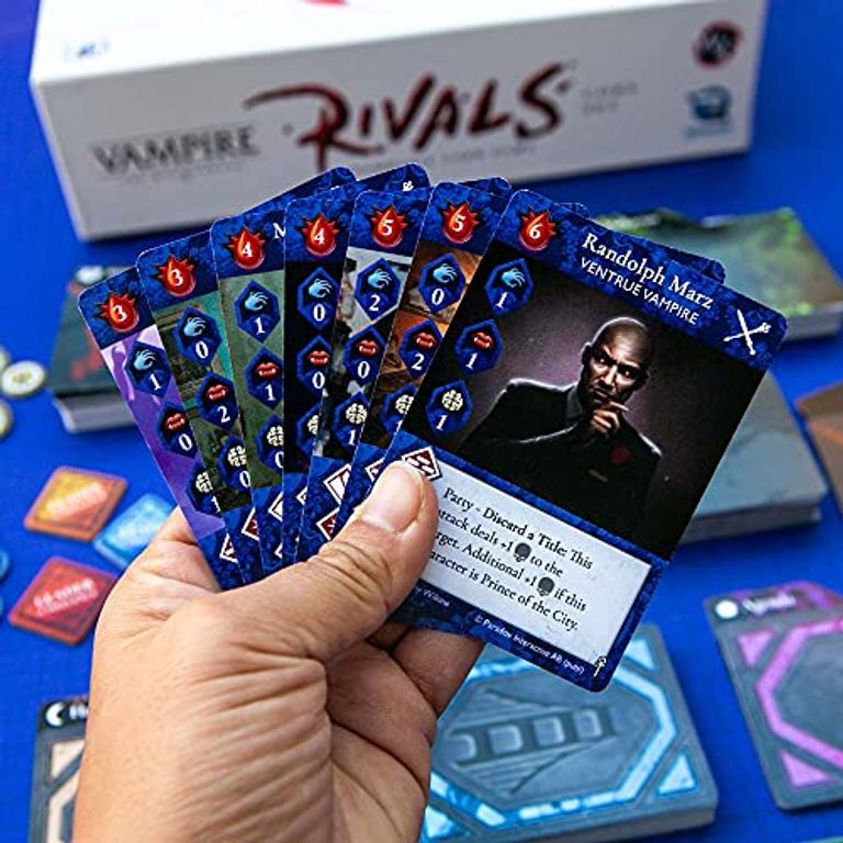 Vampire: The Masquerade – Rivals Expandable Card Game kaarten