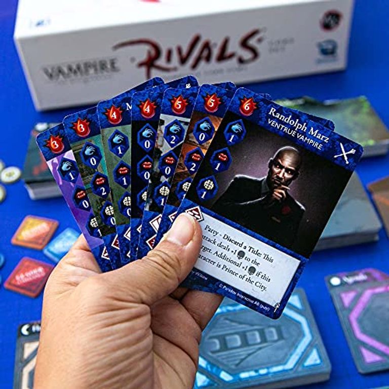 Vampire Rivals: La Mascarada – Juego de Cartas cartas