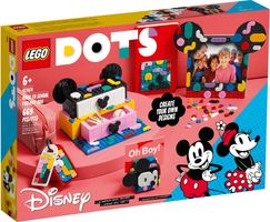LEGO® DOTS Boîte créative La rentrée Mickey Mouse et Minnie Mouse