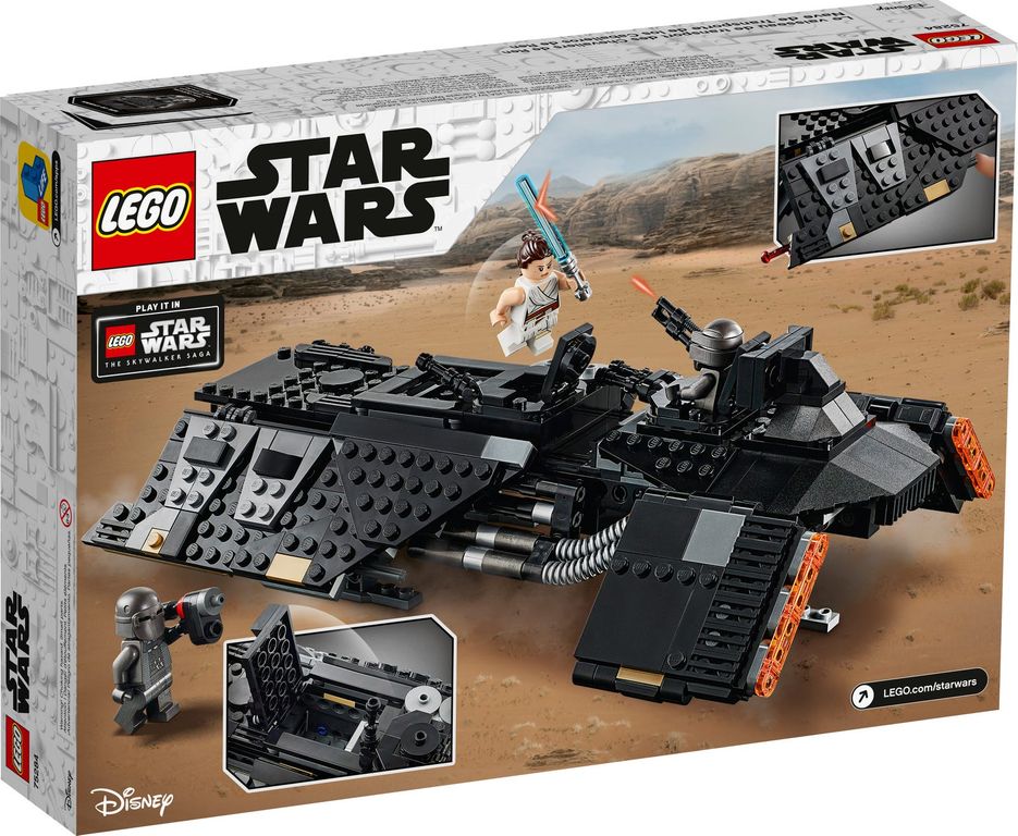 LEGO® Star Wars Vaisseau de transport des Chevaliers de Ren™ dos de la boîte