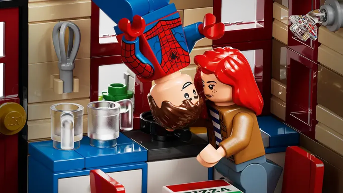 LEGO® Marvel Appartamento di Peter Parker personaggi