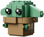 LEGO® BrickHeadz™ The Mandalorian™ & the Child components