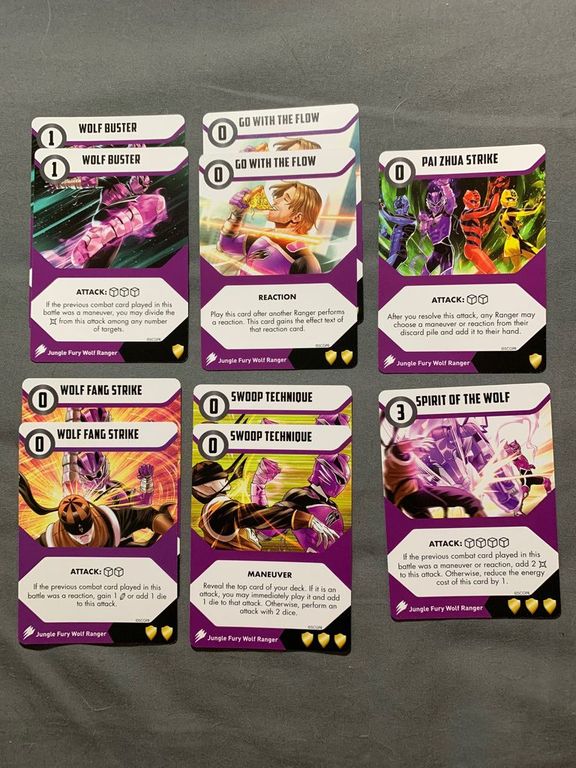 Power Rangers: Heroes of the Grid – Ranger Allies Pack #2 cartas