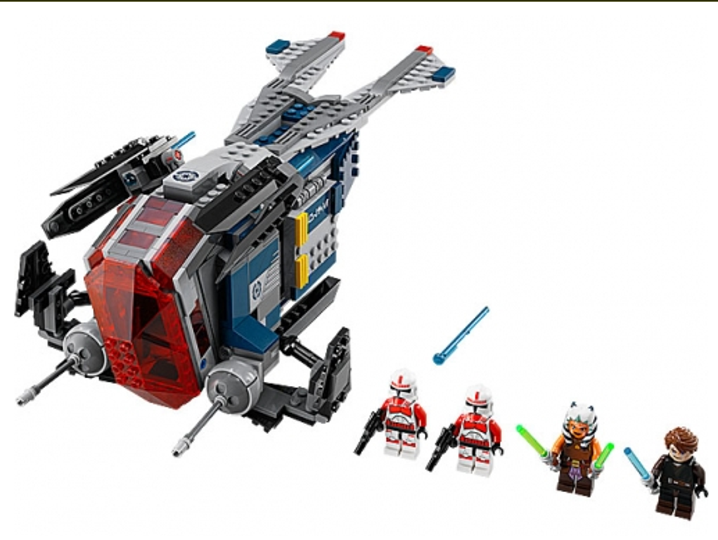 LEGO® Star Wars Coruscant Police Gunship componenti