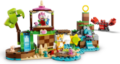 LEGO® Sonic The Hedgehog Amy's Animal Rescue Island components
