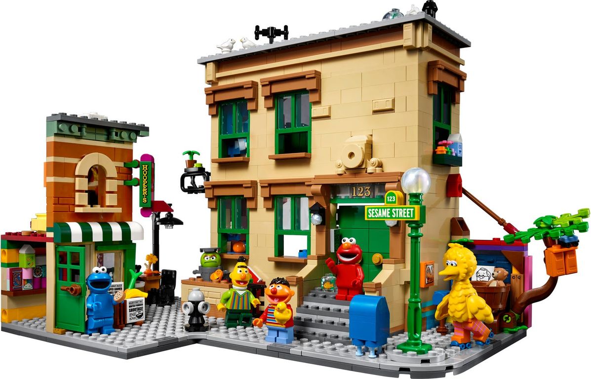 LEGO® Ideas 123 Sesame Street speelwijze