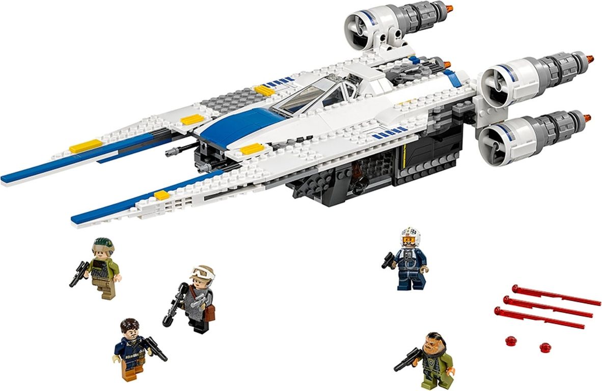 LEGO® Star Wars Rebel U-Wing Fighter™ components