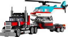 LEGO® Creator Camión Plataforma con Helicóptero partes