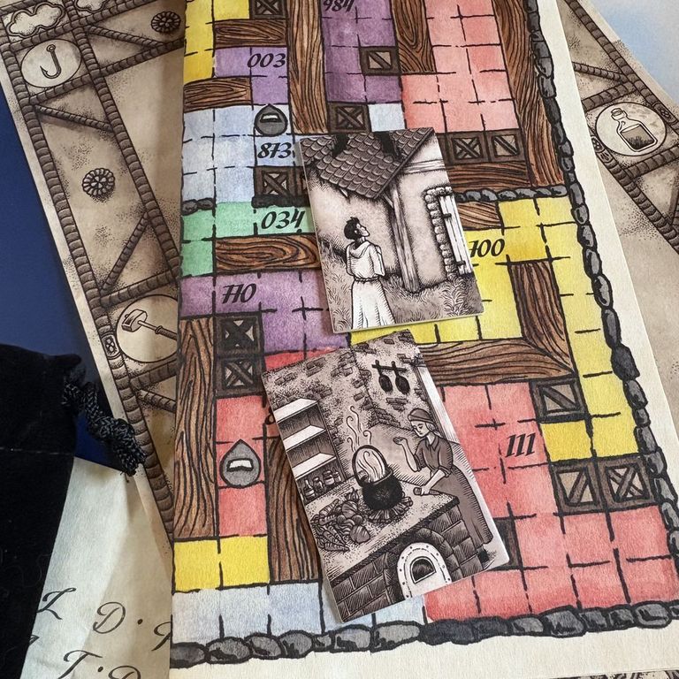 Emerald Echoes game board