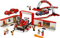 LEGO® Speed Champions Taller definitivo de Ferrari partes