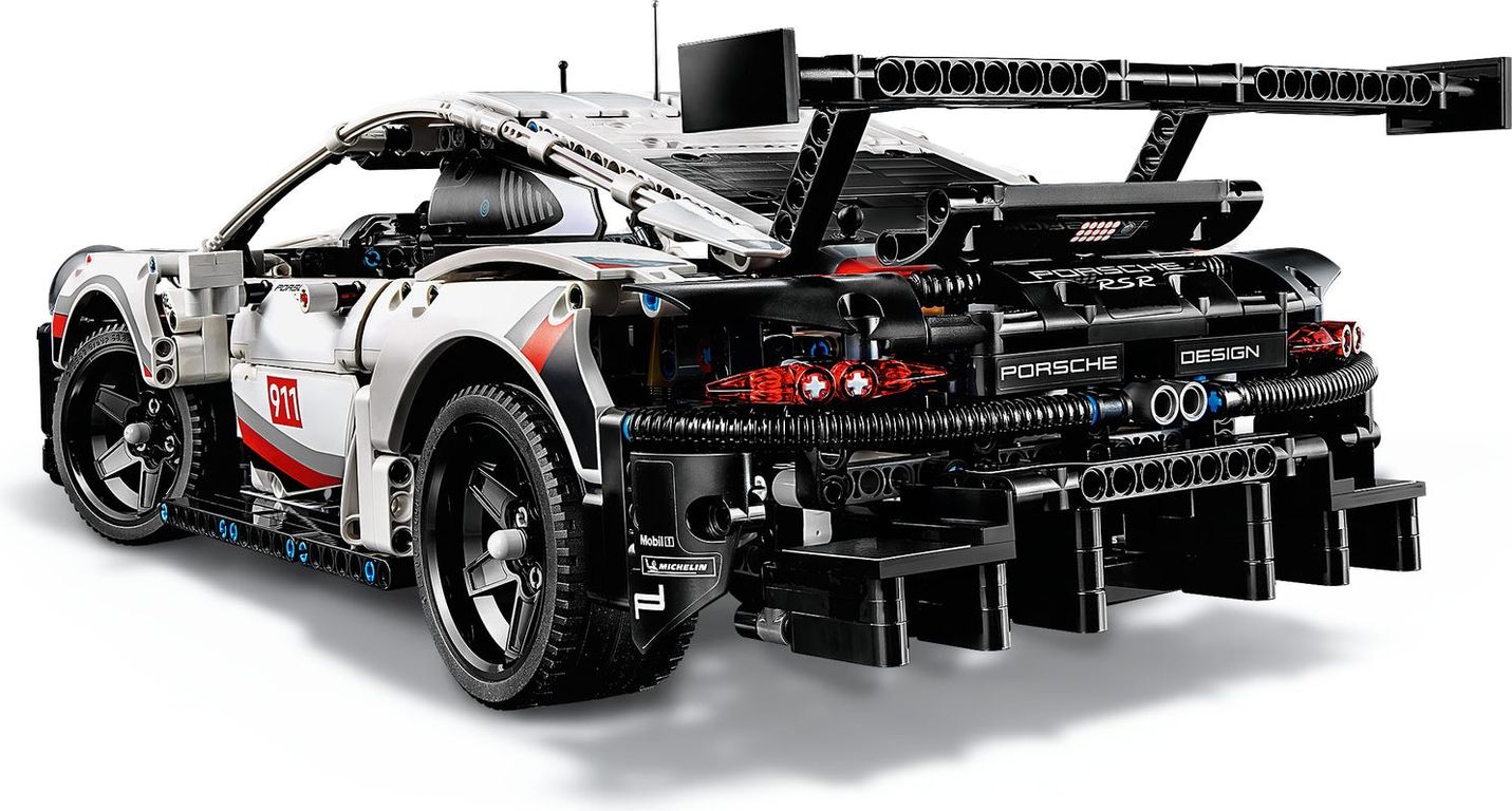 LEGO® Technic Porsche 911 RSR back side