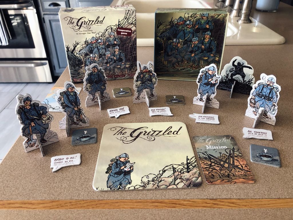 The Grizzled: At Your Orders! componenten