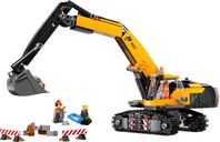LEGO® City Yellow Construction Excavator components