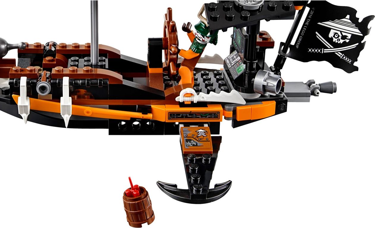 LEGO® Ninjago L'attaque du Zeppelin des Pirates composants