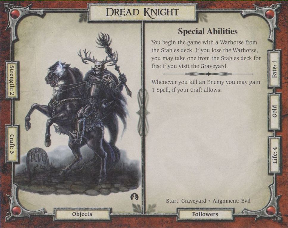 Talisman: Lo Stagno Sacro Knight carta