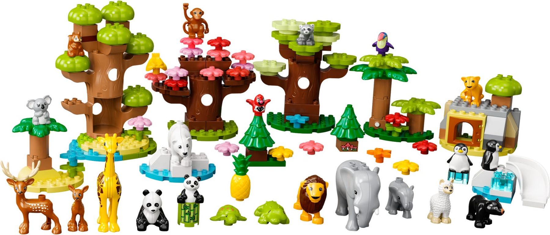 LEGO® DUPLO® Fauna Salvaje del Mundo partes