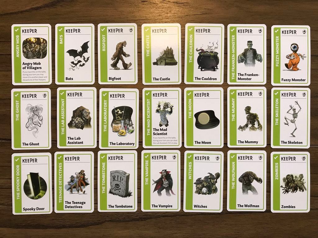 Monster Fluxx cards