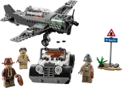 LEGO® Indiana Jones Fighter Plane Chase components