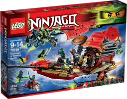 LEGO® Ninjago Final Flight of Destiny’s Bounty