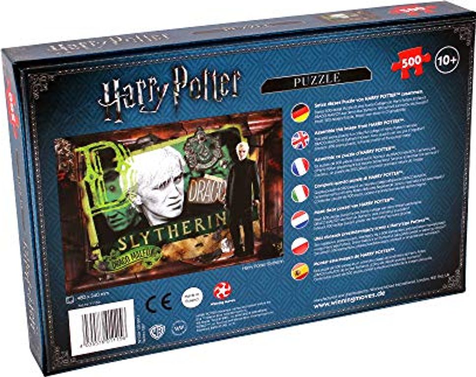 Harry Potter: Slytherin back of the box