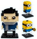 LEGO® BrickHeadz™ Gru, Stuart y Otto partes