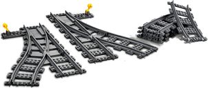 LEGO® City Switch Tracks components