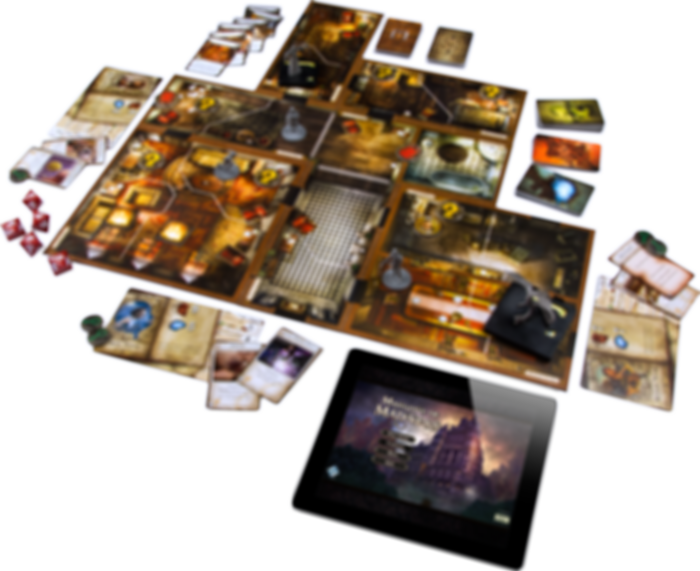 Mansions of Madness: Second Edition components