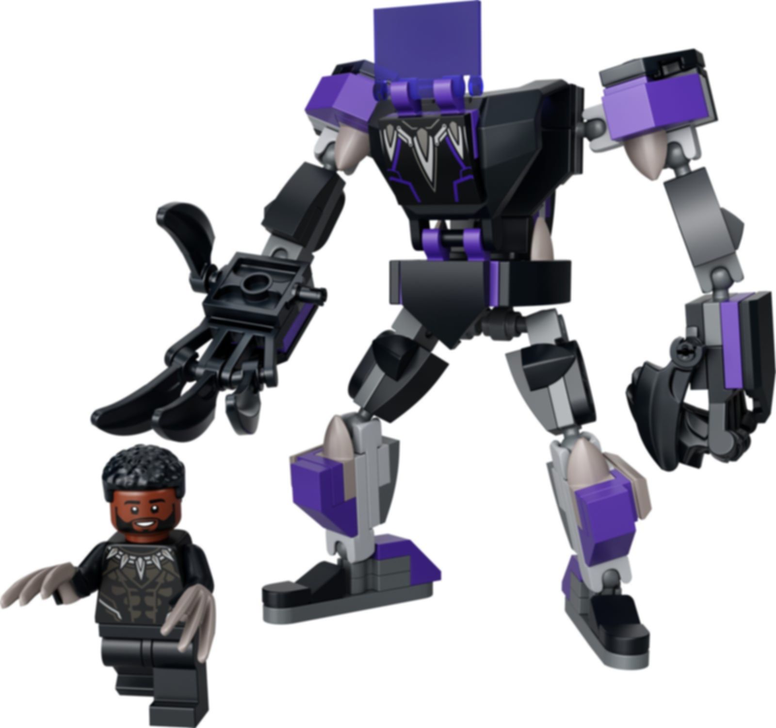 LEGO® Marvel Black Panther Mech Armor components
